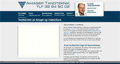 Desktop Screenshot of henrikprehn-tandteknik.dk